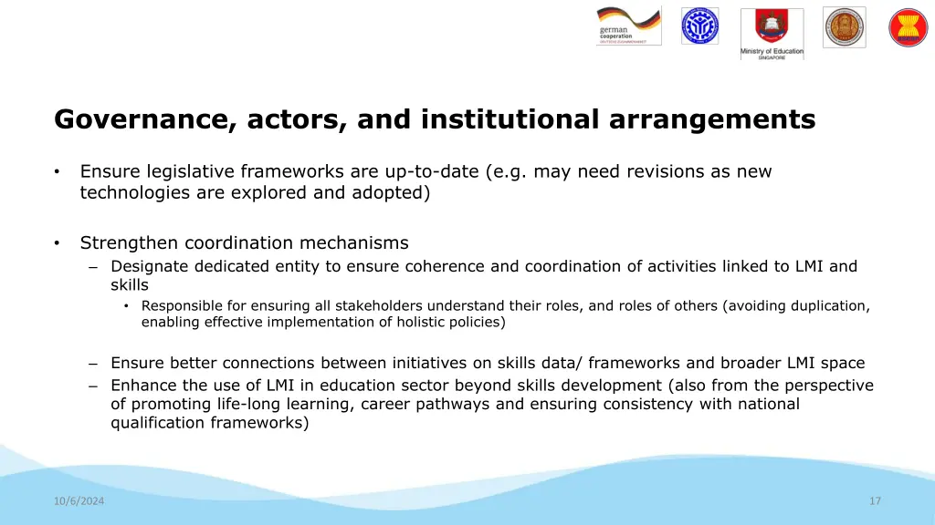 governance actors and institutional arrangements 1