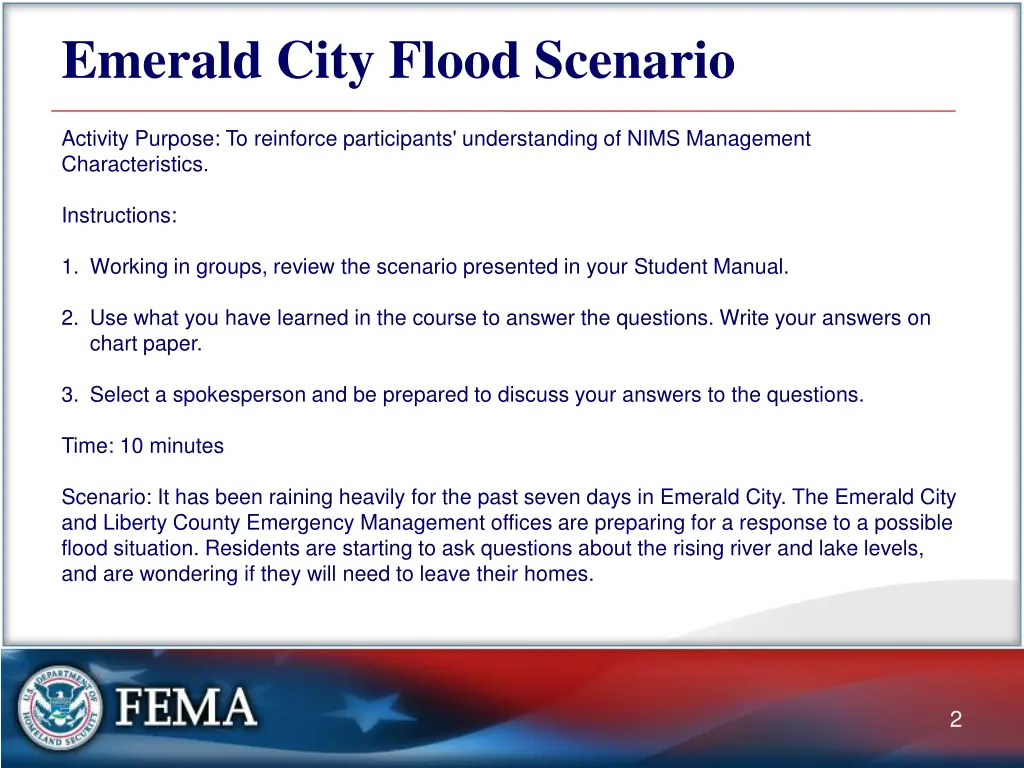 emerald city flood scenario