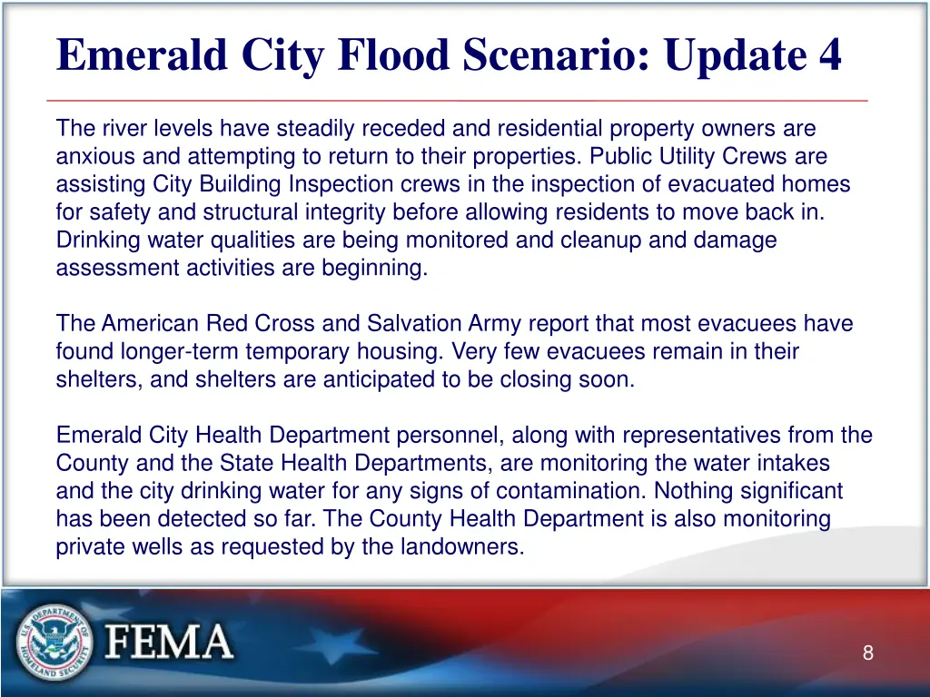 emerald city flood scenario update 4