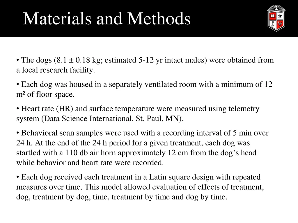 materials and methods