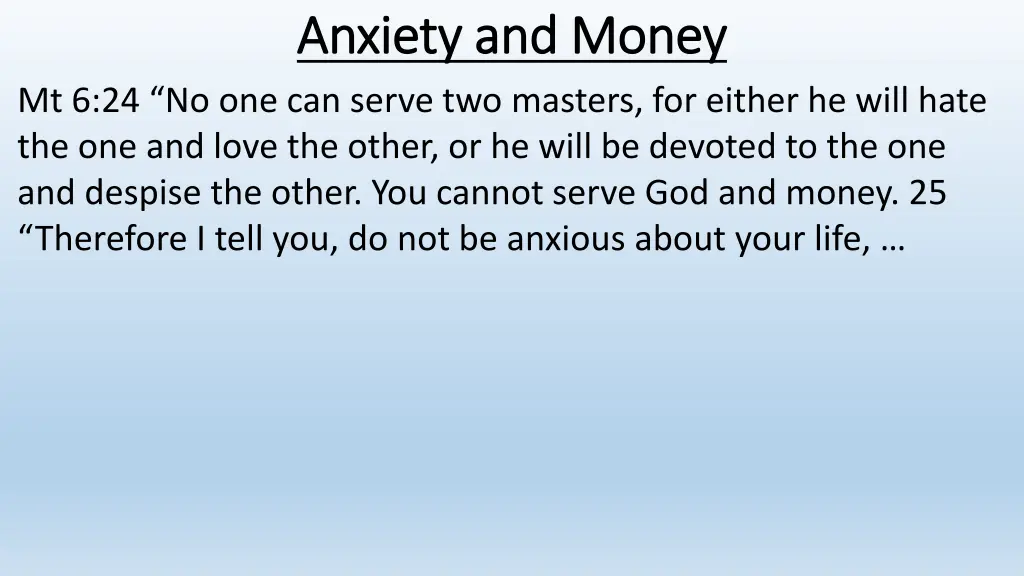 anxiety and money anxiety and money