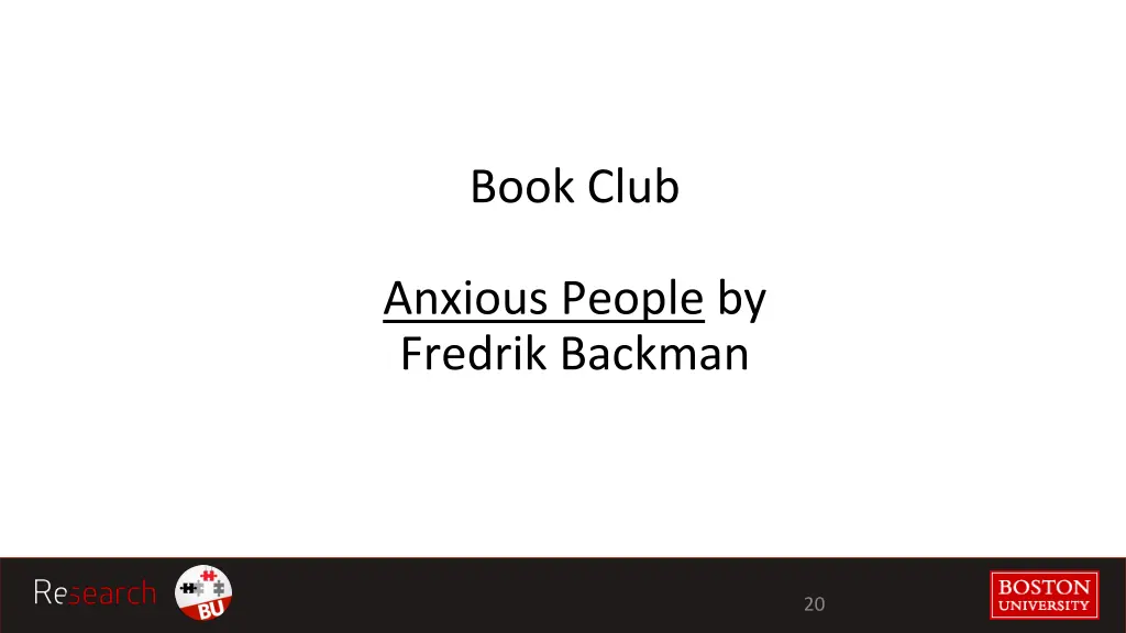 book club