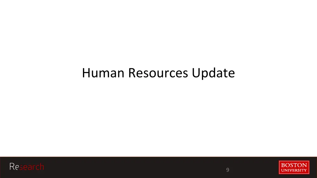 human resources update