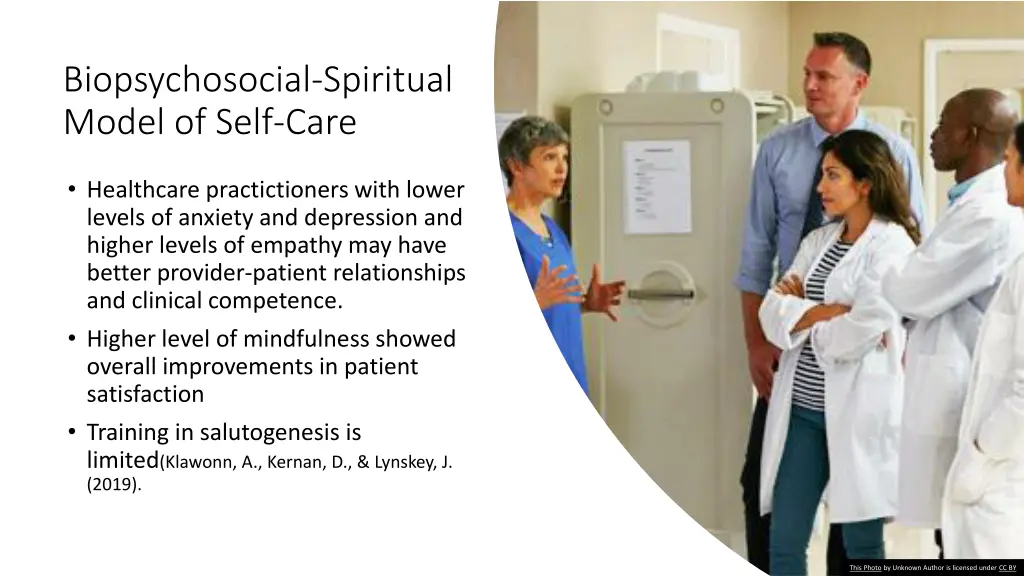 biopsychosocial spiritual model of self care