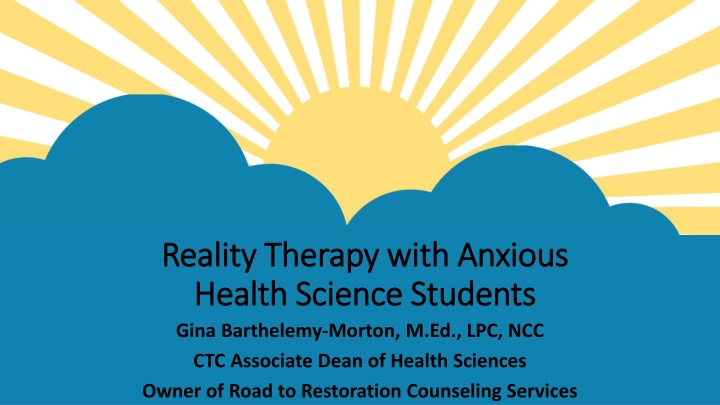 reality therapy with anxious reality therapy with