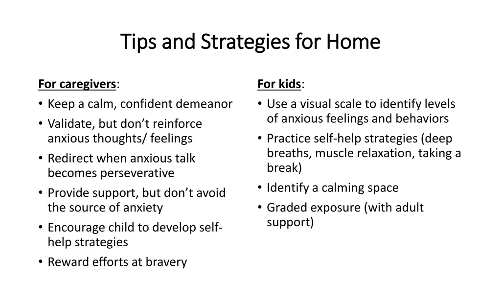 tips and strategies for home tips and strategies