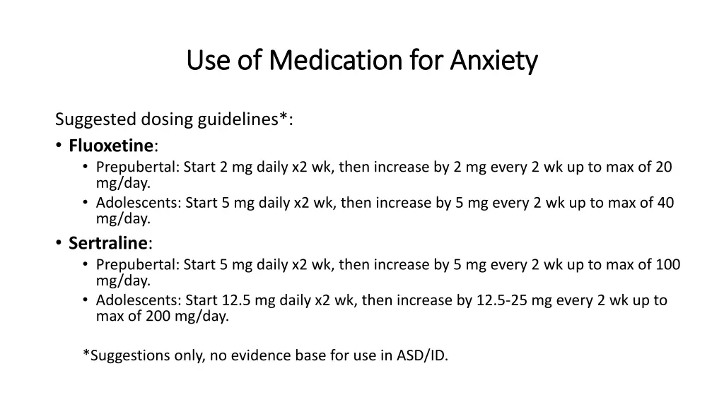 use of medication for anxiety use of medication 1