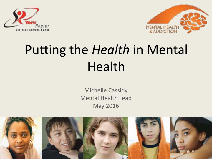 putting the health in mental health