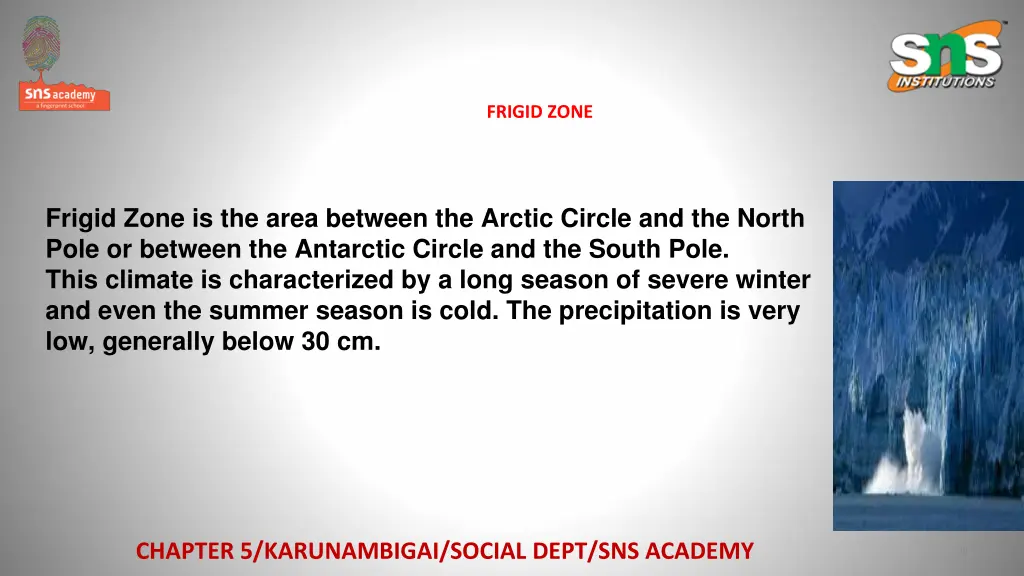 frigid zone