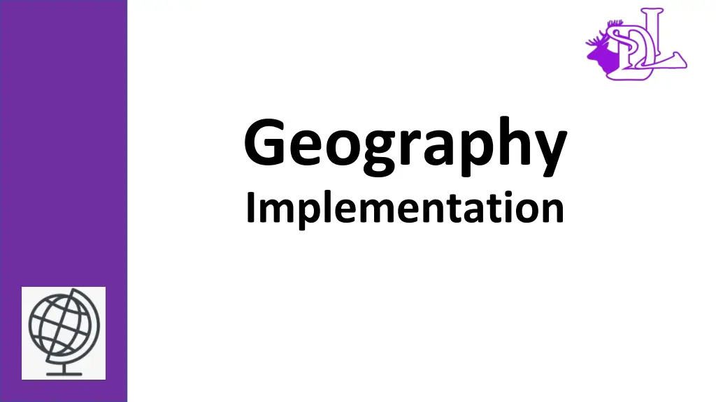 geography implementation