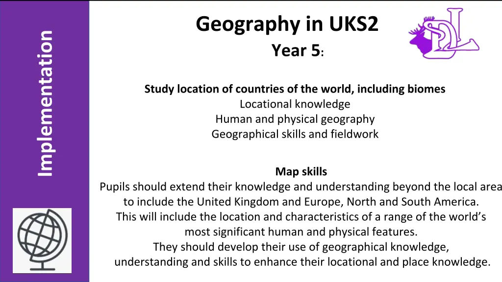 geography in uks2 year 5