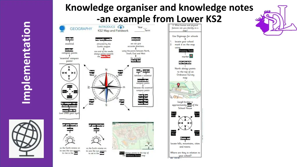 knowledge organiser and knowledge notes 1