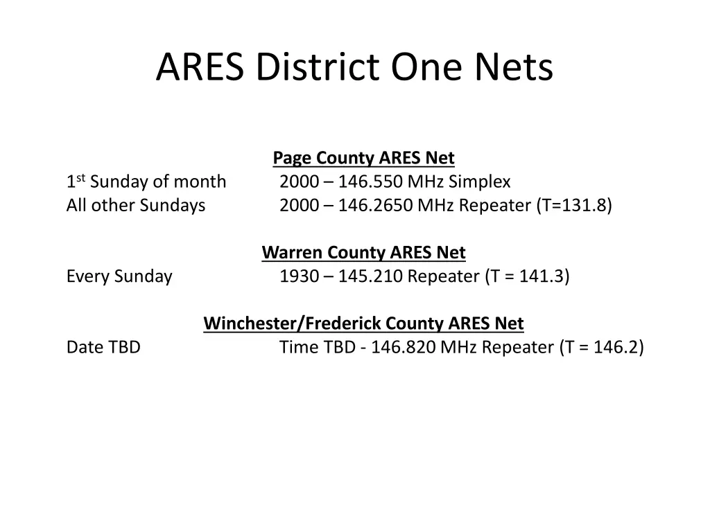 ares district one nets