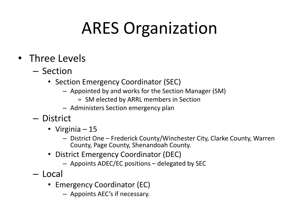 ares organization