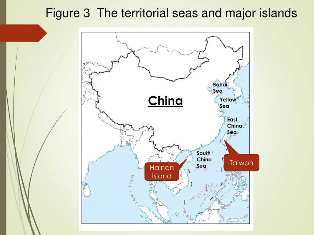 figure 3 the territorial seas and major islands