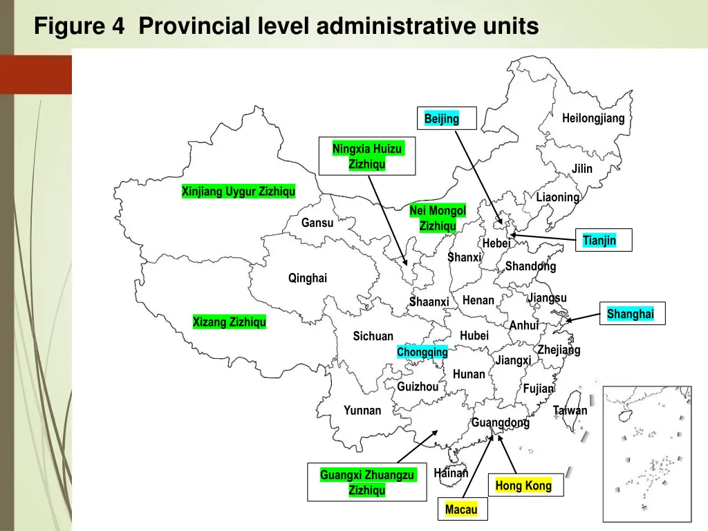 figure 4 provincial level administrative units