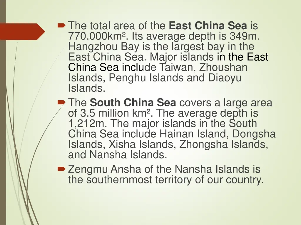 the total area of the east china sea is 770 000km