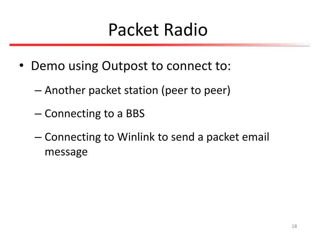 packet radio 1