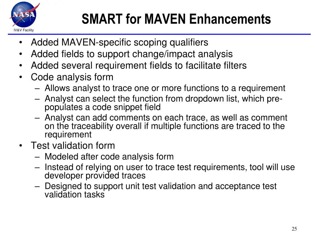 smart for maven enhancements