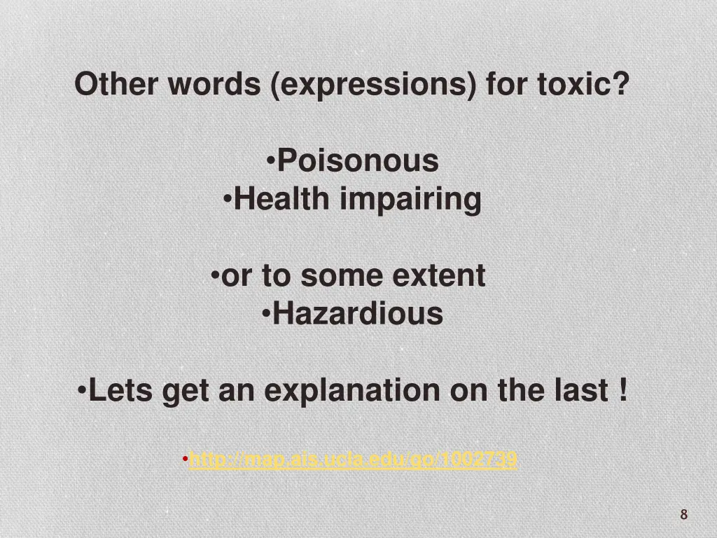 other words expressions for toxic