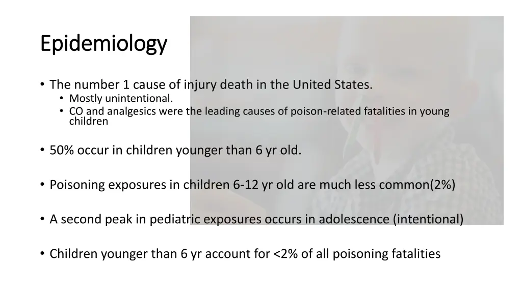 epidemiology epidemiology