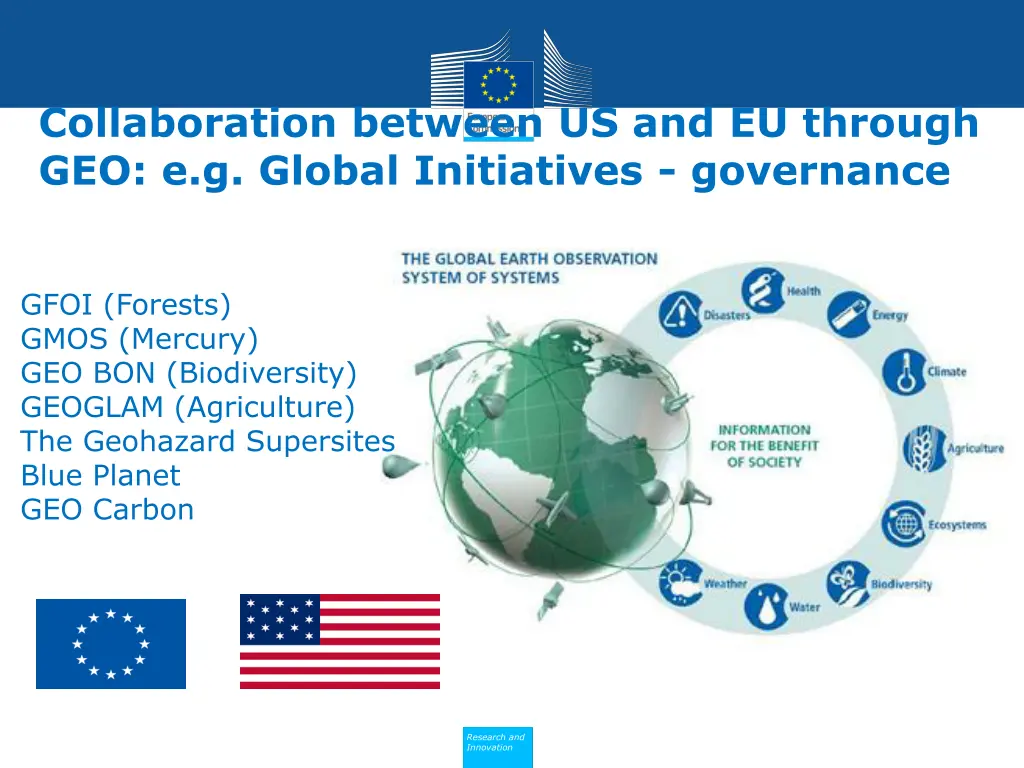 collaboration between us and eu through