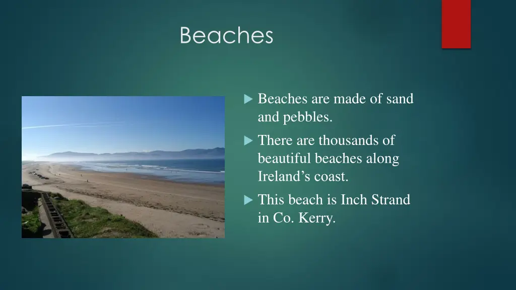 beaches