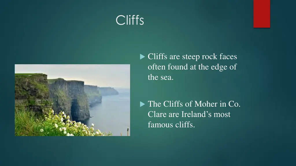 cliffs