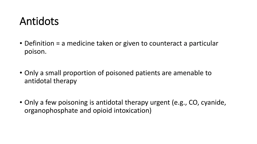 antidots antidots