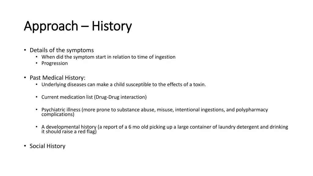 approach approach history 1