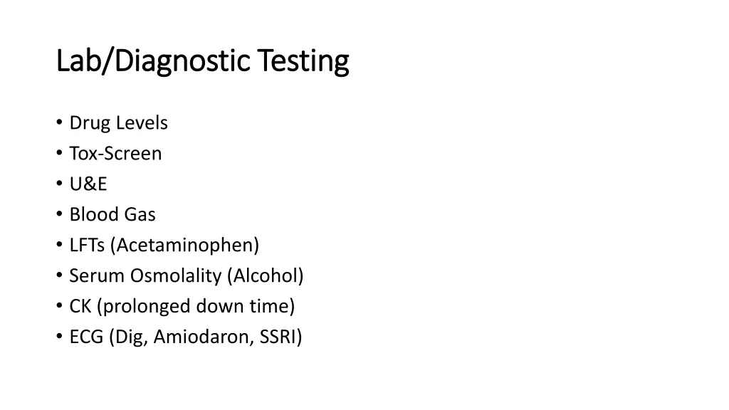 lab diagnostic testing lab diagnostic testing