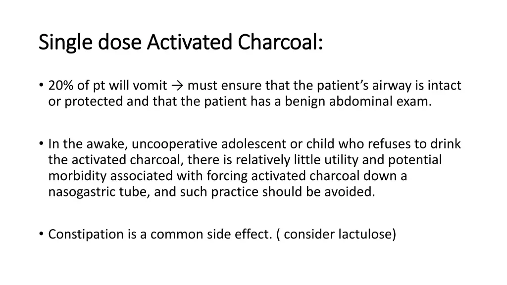 single dose activated charcoal single dose 1