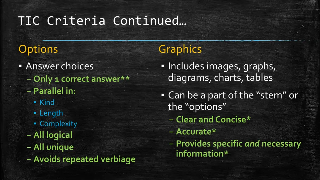 tic criteria continued 1