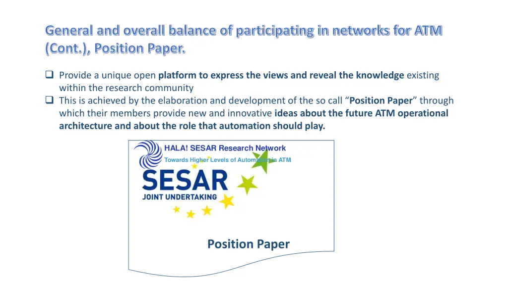 general and overall balance of participating 1