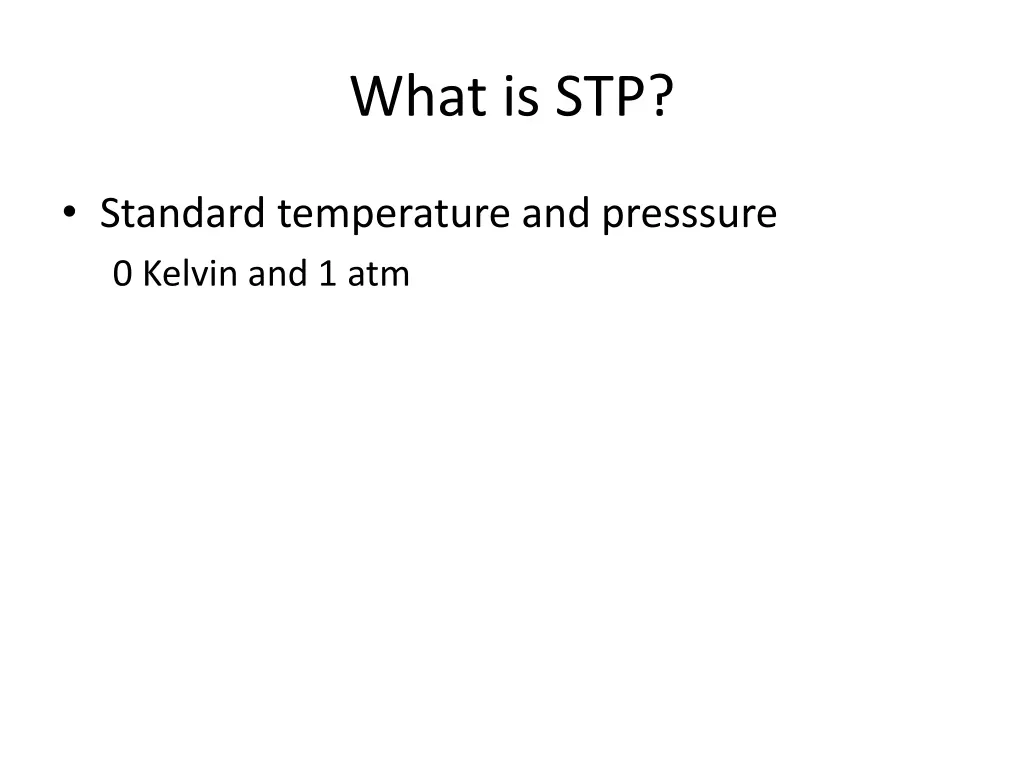 what is stp