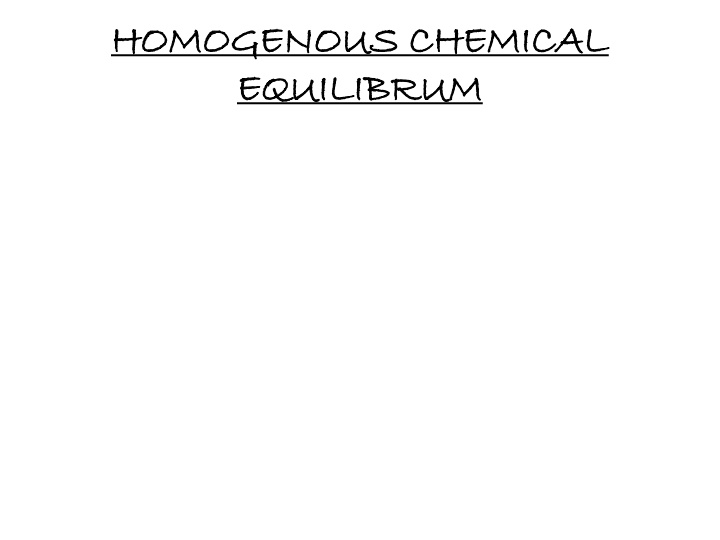 homogenous chemical homogenous chemical