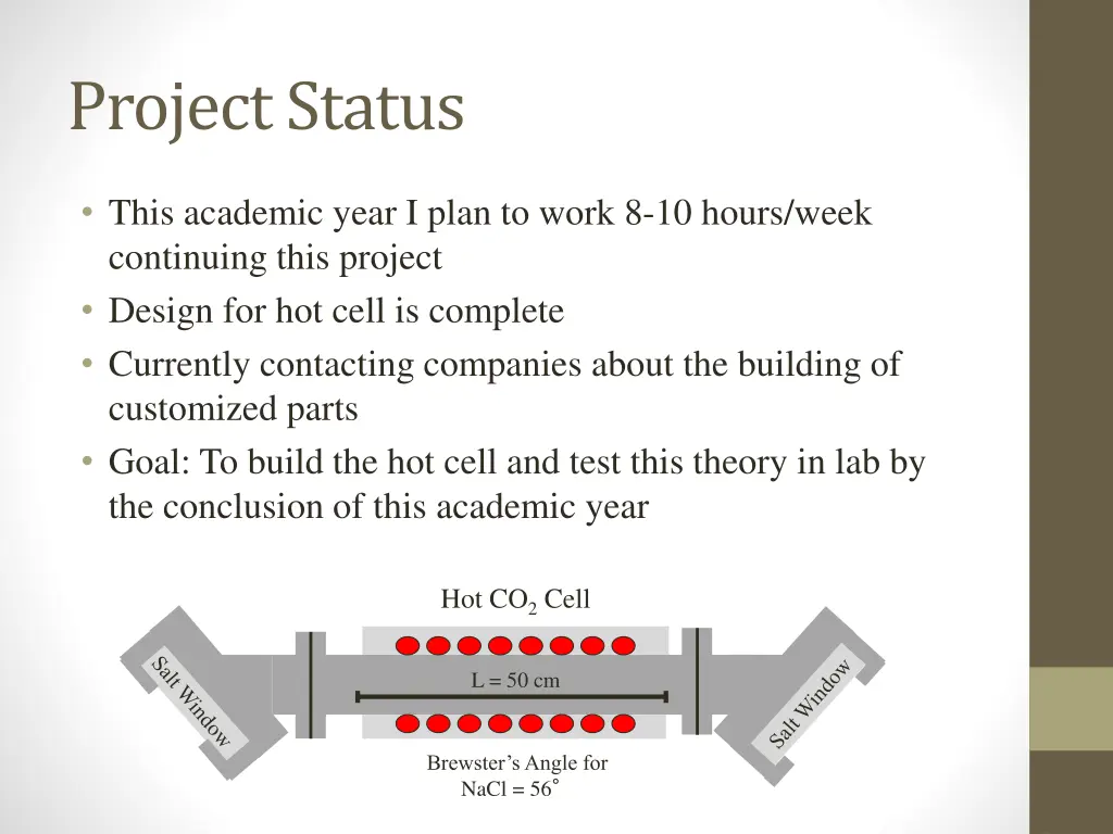 project status