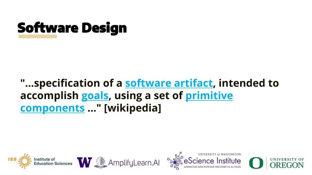 software design software design