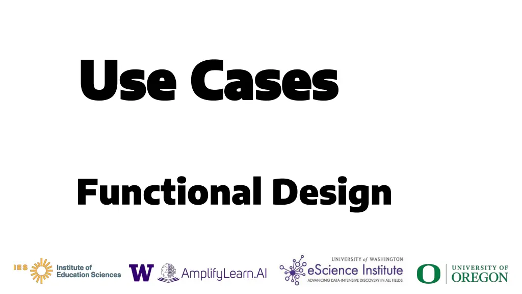 use cases use cases