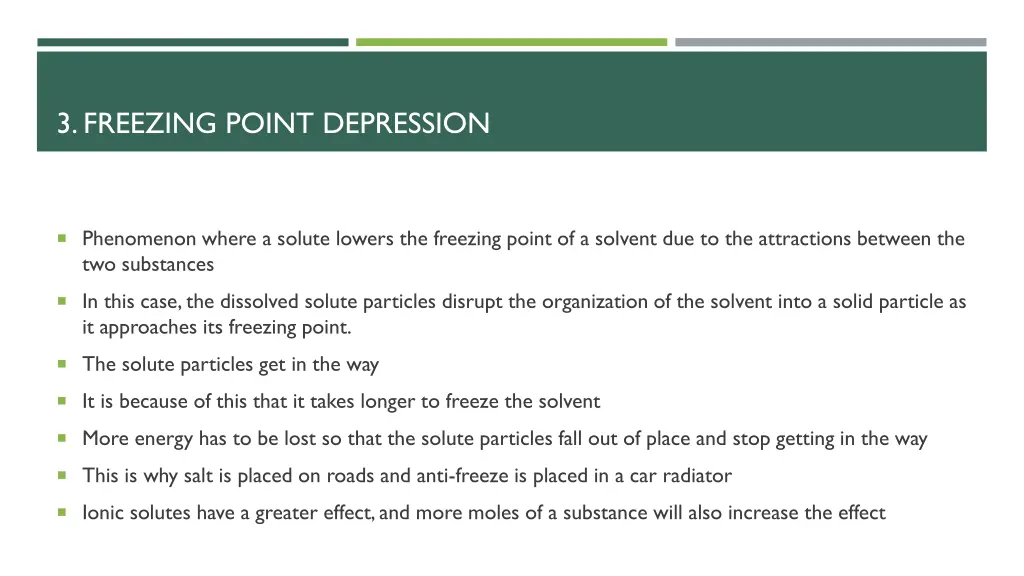 3 freezing point depression