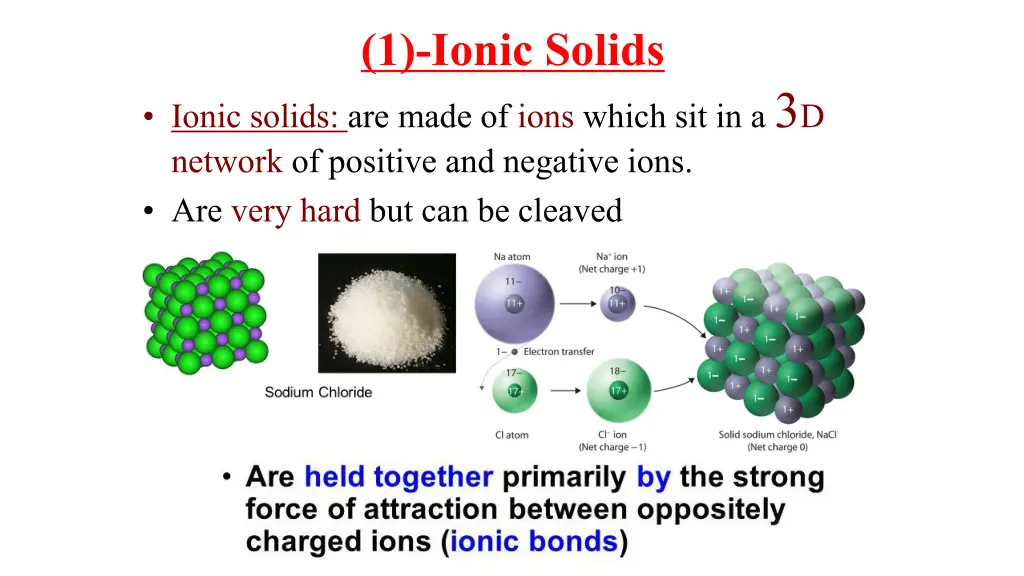 1 ionic solids