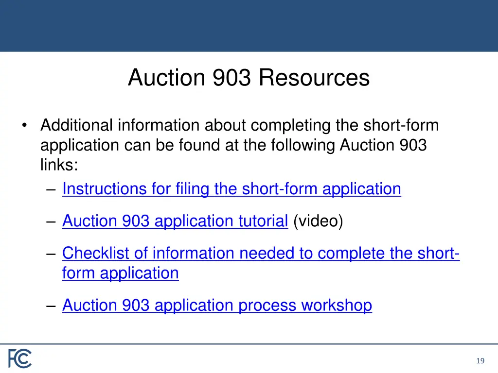 auction 903 resources