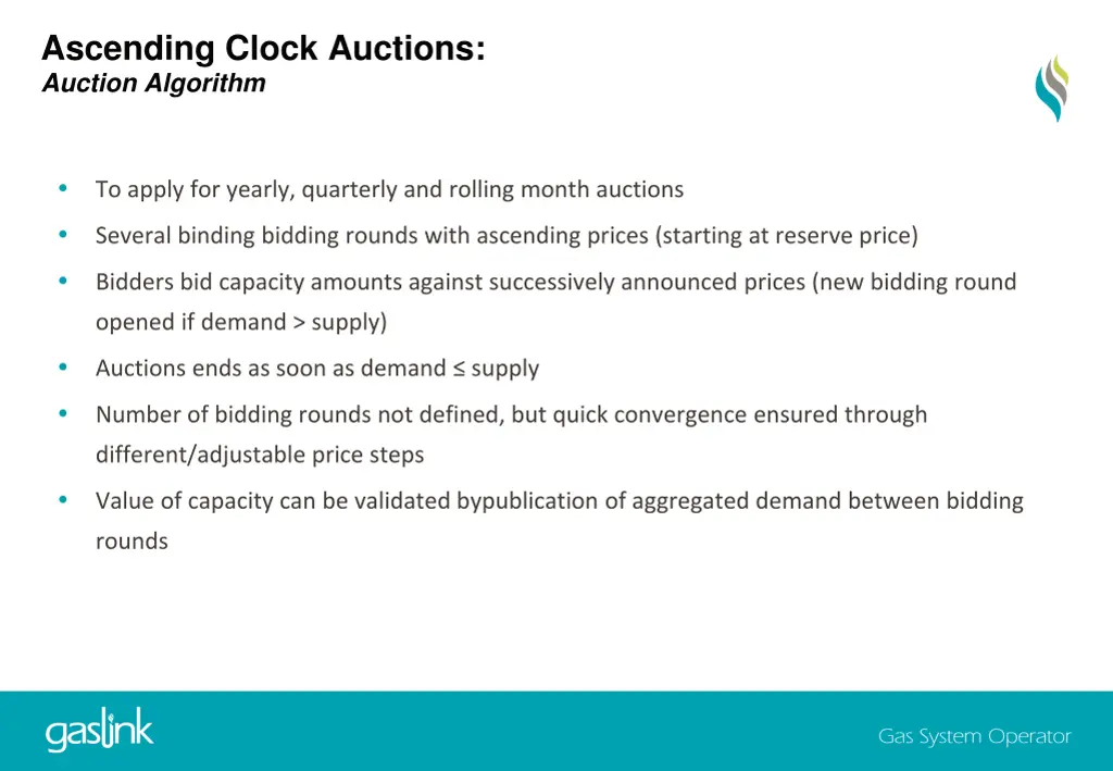 ascending clock auctions auction algorithm