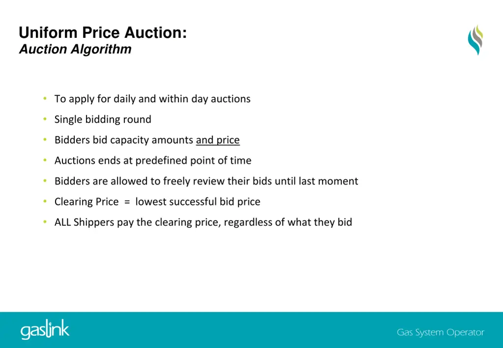 uniform price auction auction algorithm