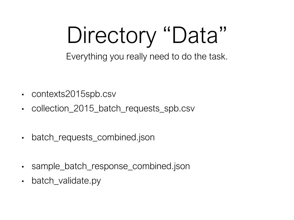 directory data everything you really need 1