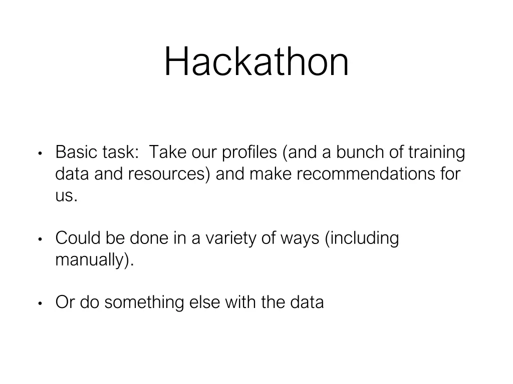 hackathon