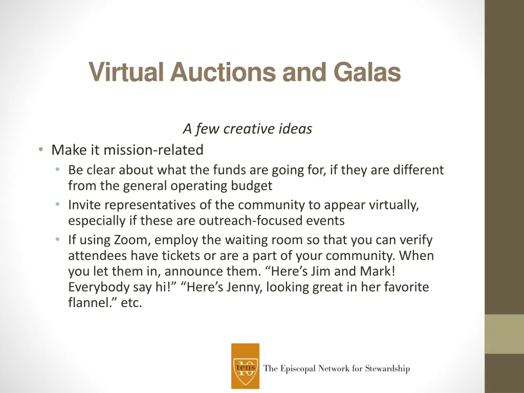 virtual auctions and galas 2