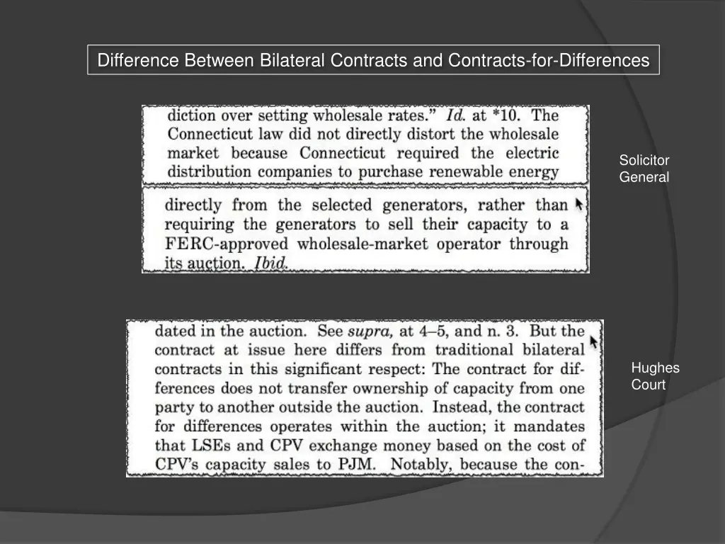 difference between bilateral contracts