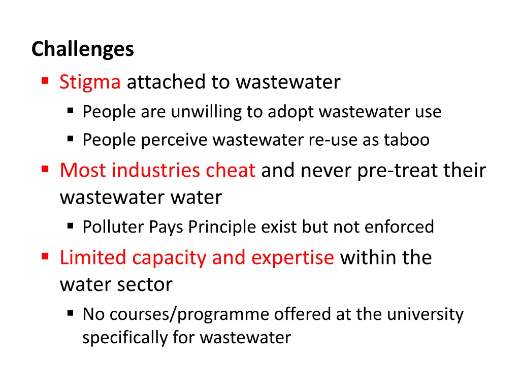 challenges stigma attached to wastewater people