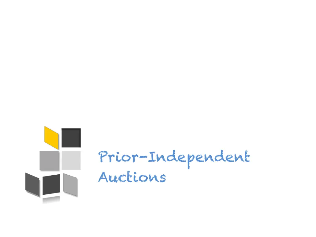 prior independent auctions